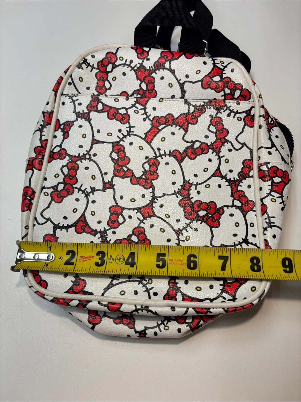 Sanrio Hello Kitty White and Red Patterned Women’s Backpack